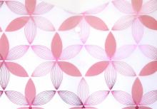 Папка д/документов пластик. А4,Цветы,49683