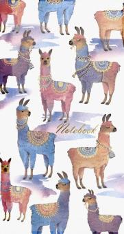 Зап.книжка Notebook 80л,110х206,АЛЬПАКИ,50723