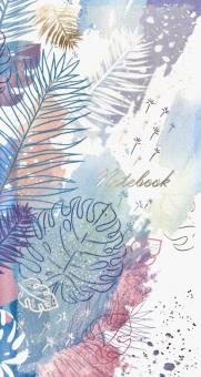 Зап.книжка Notebook 80л,110х206,ЛИСТЬЯ,50725