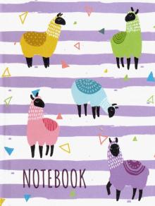 Записная книжка 48л,А6,ЛАМЫ,50748