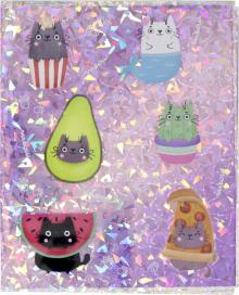 Обложки д/тетр.с рисунком Коты 3шт,51140