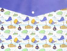 Папка д/тетрадей пластик.А4 Море,51159