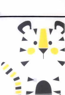 Папка д/тетрадей пластик.А5 Тигр,51174