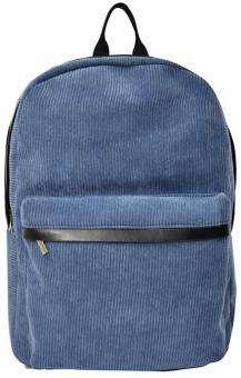 Рюкзак синий 1отделение,51186