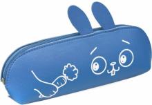 Пенал шк. Заяц,иск.мех и кожа,51393