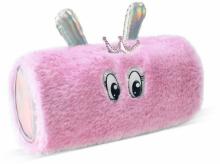 Пенал школьный Зайка розовый,51473