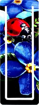 Закладка для книг картон.БОЖЬЯ КОРОВКА,51543