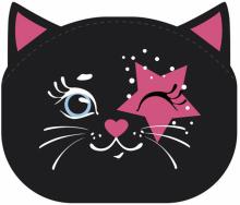 Кошелек для банкнот и монет Кот,51590