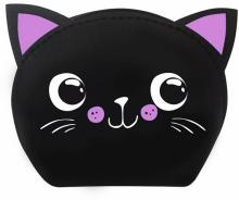 Кошелек для банкнот и монет Черный кот,51599