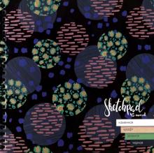 Скетчпад 45л,195х195мм,греб,ЦВ.ФАКТУР,4в.бум,52101