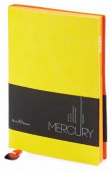 Ежедневник А5,MERCURY,ЖЕЛТЫЙ,3-435/12