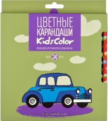 Карандаши 24цв "KidsColor" 6 видов в асс.,99017624