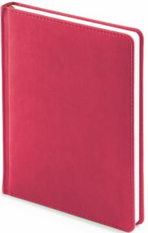 Ежедневник недат.А6+,VELVET,БОРДО ЯРКИЙ, 3-495/39