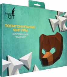 Фигура полигональная.Маска медведя,ИПМ07