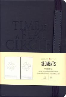 Ежедневник недат.136л,SEGMENTS.Черный,ЕКС52013601