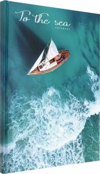 Книга для записей 128л,А4,Круиз на яхте,КЗ41283042