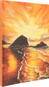 Книга для записей 200л,А4,Живопи.закат,КЗФ42003102