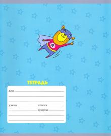 Тетрадь 12л,клетка,Супергерои,ассортимент,ТК126487
