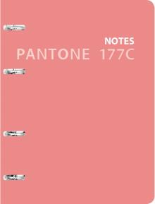 Тетрадь на кольцах 120л,Pantone line 6,ПБЛ1205008