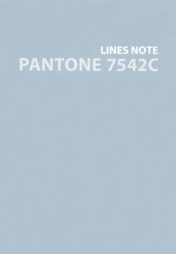 Тетрадь 80л,А6+,линия,Pantone line No.1,ЕТИЛ680380