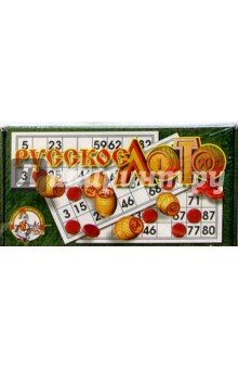 Лото русское 00037 деревянное