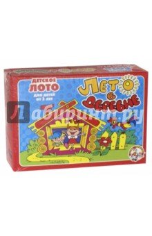 Лото детское 00076 Лето в деревне (мал)