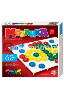 Мозаика d 20/4цв/60шт/1 поле (00978)