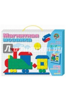 01479 Магнитная Мозаика-176. Паровозик (4 цв)