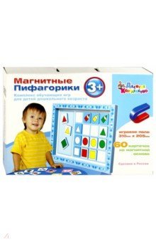 Магнитная мозаика 1496 Пифагорики №1 (3+)