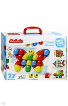 02520 Мозаика для самых маленьких d40/4 цв/27 эл