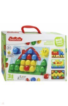 02521 Мозаика для самых маленьких d40/5 цв/31 эл