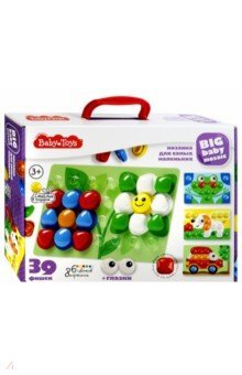 02523 Мозаика для самых маленьких d40/6 цв/39 эл