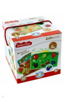 02527 Лото д/самых мал."Веселый урожай"