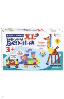 02741 Мозаика магнитная "Всякая всячина" XL 122 эл