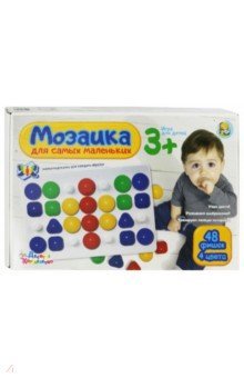 03503 Мозаика Для самых маленьких d40/4цв/48 эл