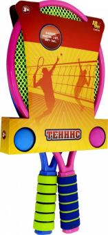 Игра активная "Теннис", 2 ракетки и 2 мяча S-00155