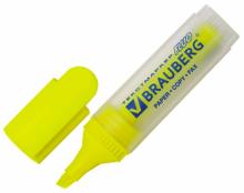 Текстовыделитель лимонный "FLUO" (150398)