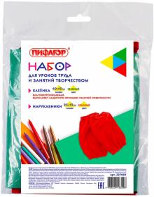 Набор д/труда ПИФАГОР (клеенка+нарукавники) 227059