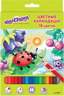 Карандаши 18цв "В ГОСТЯХ У БУКАШЕК" (181379)