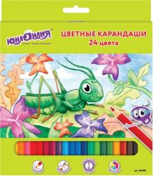 Карандаши 24цв "В ГОСТЯХ У БУКАШЕК" (181380)