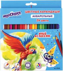 Карандаши 24цв акв. "ЮНЫЙ ВОЛШЕБНИК" (181404)