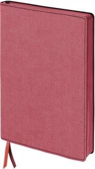 Бизнес-блокнот 128л,лин.Tweed под ткань,кр.110965
