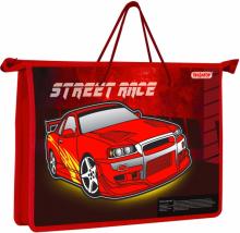 Папка на молнии А4 с ручками STREET RACE (229112)