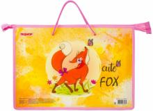 Папка на молнии А4 с ручками FOX (229114)