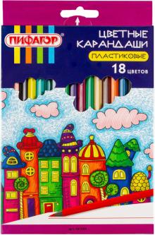 Карандаши 18цв "СКАЗОЧНЫЙ ГОРОД" 181584