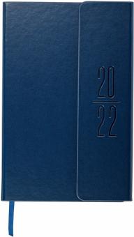 Ежедневник дат. 2022 А5 Towny, синий, 112735
