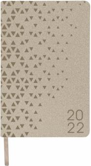 Ежедневник дат. 2022 А5 Glance серый, 112817