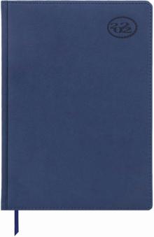 Еженедельник дат. 2022 А4 Favorite синий,112857
