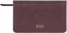 Еженедельник дат. 2022 А6 "Select" коричнев,112893
