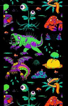 Блокнот 48л,А7,клей,Rick №2,3цв.блок,ассор,48Б7В1к